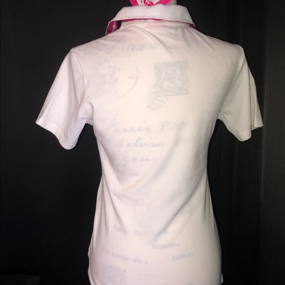 NWT white polo style, B the collection shirt - Picture 2 of 10